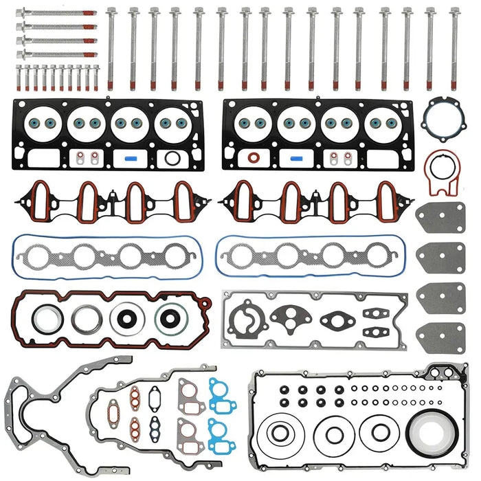 Gen III LS 5.3L Full Head Gasket Set with Bolts Seals Fit Silverado Tahoe Yukon Escalade
