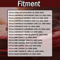 Gen III LS 5.3L Full Head Gasket Set with Bolts Seals Fit Silverado Tahoe Yukon Escalade