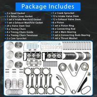 Complete 2.7L V6 Engine Overhaul Rebuild Kit