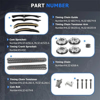 Complete head gasket & timing chain kit for Ford Expedition F-150 Navigator 3.5L V6