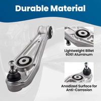4Pcs Front & Rear Lower Control Arms Kit for Porsche 3.6