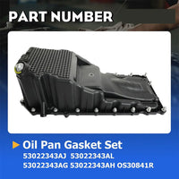 53022343AL Oil Pan Kit 5.7L Hemi Jeep Grand Cherokee Dodge Durango 2011-2015