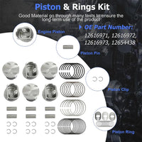 GM 3.6L V6 Ecotec Connecting Rod Piston Bearing Kit 12590584 Buick Enclave GMC Acadia