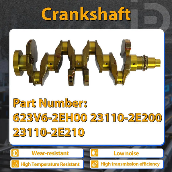 Heavy Duty OEM Spec Crank & Bearing Repair Kit Fix Engine Knocking Low Oil Pressure Faults