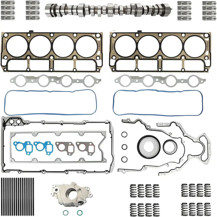 GM LS V8 4.8L 5.3L camshaft oil pump valve train rebuild kit E1840P M295