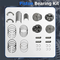 GM 2.4L L4 Full Engine Rebuild Kit Timing VVT Gear Piston Conrod Bearing Buick Regal Equinox