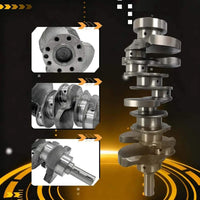 3.3L G6DH Engine Crankshaft with Connecting Rod & Bearings | Compatible with 2011-2019, Hyundai(Santa Fe, Azera); Kia(Sorento, Sedona, Cadenza) #23110-3CFA0, 23110-3L100, 623R6-3CA00