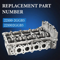 Complete Cylinder Head Assembly for Kia Sportage & Hyundai Sonata 2.4L.OE:22100-2GGB5,223202C400,22111-2G510