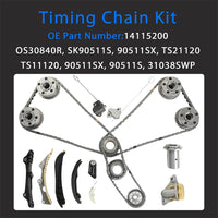 3.6 Pentastar Full Engine Rebuild Kit Timing Chain VVT Water Pump Oil Pump Head Gaskets