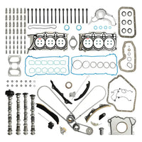 Camshaft Rocker Arm Valve Lifter Timing Chain Kit Gasket Set Fit For Chrysler 200 300 Jeep Wrangler Grand Cherokee Dodge Durango Charger Avenger Challenger Journey Ram 1500 3.6 Pentastar 2011-2016