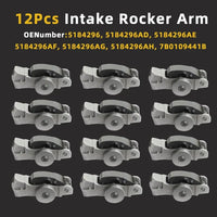 Intake Rocker Arm For Jeep Chrysler Dodge Ram ProMaster 1500 3.6L 2016-2025 | For Jeep Wrangler Grand Cherokee Chrysler Pacifica Voyager Dodge Durango Ram ProMaster 1500 2500 3500 5047896AD 5047896AC