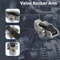 12PCS Intake Valve Rocker Arm (Left Or Right) Fit For Jeep Wrangler Grand Cherokee Chrysler Pacifica Dodge Durango Ram ProMaster 1500 3.6L 2016-2024 5047896AD 5047896AC