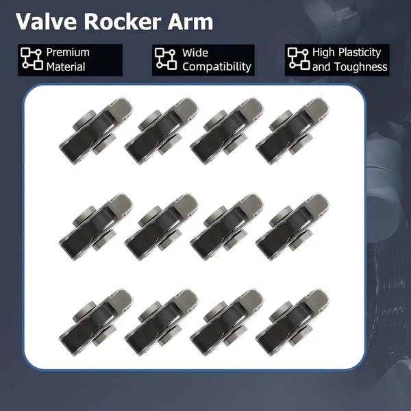 12PCS Intake Valve Rocker Arm (Left Or Right) Fit For Jeep Wrangler Grand Cherokee Chrysler Pacifica Dodge Durango Ram ProMaster 1500 3.6L 2016-2024 5047896AD 5047896AC