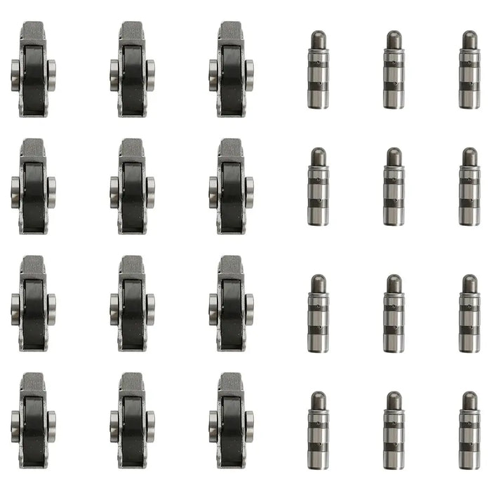 12 Pcs Intake Lifter & Rocker Arm Kit Fit For Chrysler Pacifica Dodge Challenger Charger Journey Chrysler 300 Jeep Wrangler Ram 1500 3.6L 2016-2024 05047896AC, 5047896AB, 5047979AA, 5047896AD