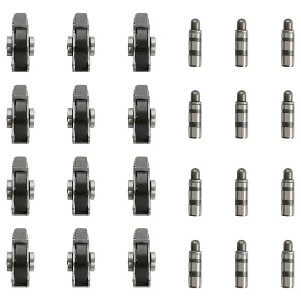 12 Pcs Intake Lifter & Rocker Arm Kit Fit For Chrysler Pacifica Dodge Challenger Charger Journey Chrysler 300 Jeep Wrangler Ram 1500 3.6L 2016-2024 05047896AC, 5047896AB, 5047979AA, 5047896AD