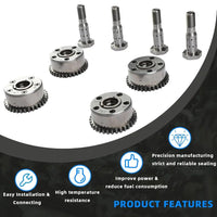 VVT Gear Camshaft Phaser Sprocket For Jeep Dodge Chrysler Ram 3.6 2016-2024 | For Grand Cherokee WK Wrangler Gladiator Dodge Durango Chrysler Pacifica Voyager Ram 1500 ProMaster 3500 5047785AE 5048043AB