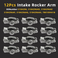 Valve Lifter Rocker Arm For Dodge Chrysler Jeep Ram ProMaster 3.6 2016-2024 | For Dodge Challenger Charger Journey Chrysler 300 Voyager Pacifica Jeep Wrangler Ram 1500 ProMaster 3500 5047979AA 68245463AA