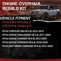 HEMI 6.4L V8 Camshaft Kit for Jeep Dodge Cherokee 2012-2014