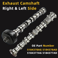 Engine Camshaft Kit for Jeep Dodge Ram 3.6 V6 11-16 5184377AG 5184380AG