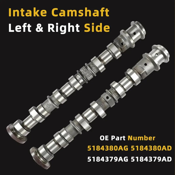 Engine Camshaft Kit for Jeep Dodge Ram 3.6 V6 11-16 5184377AG 5184380AG