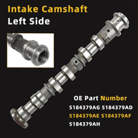 Camshaft Set 5184377AG 5184378AG 5184379AG 5184380AG for Jeep 3.6