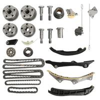 3.6 Timing Chain Kit w/ 4 VVT Sprockets Fit for Dodge Charger Durango Jeep Grand Cherokee Wrangler Chrysler 300 RAM 1500 3.6L V6 2011-2015 5184352AF 5184370AH