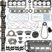 YIDEZU MDS 5.7L HEMI Camshaft Lifters Kit With Full Gasket Set Oil Pump Chain Kit Fit For Chrysler Dodge Challenger Charger Durango Ram1500 Jeep Grand Cherokee Commander 5.7L 2009-2015