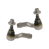YIDEZU 4-piece front suspension kit for Land Rover Range Rover Evoque 2012-2019, not for heavy duty suspension models. Includes 2 lower control arms with ball joints and 2 outer tie rods. ISO9002 certified, impact and fatigue tested, backed by 1-year limited warranty. Direct OEM replacement to fix clunk noise, loose steering and uneven tire wear.