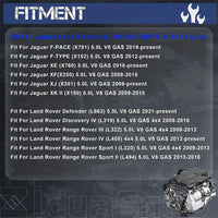 AJ133 508PS 5.0L V8 Overhaul Kit Timing Chain Piston Conrod Bearing Jaguar Land Rover