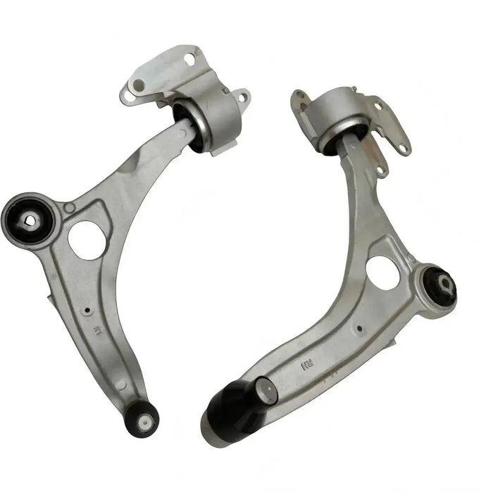 Brand‑new front lower left & right control arm wishbone kit, direct OE replacement for Land Rover Discovery Sport, Range Rover Evoque and Jaguar E‑Pace 2020‑2024. OE numbers LR114248, LR146037, LR166006, LR155051, LR114249, LR146038, LR166007. Manufactured with premium metal material, pre‑tested for stable performance and long service life. Confirm part number and vehicle fitment prior to ordering.
