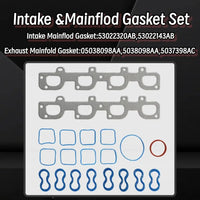 Hemi MDS 6.4 Lifters Camshaft Kit w/Head Gaskets Set Fit For Dodge Challenger Charger Chrysler 300 Jeep Grand Cherokee 6.4L V8 2011-2019 53021726AD HS26568PT 5038419AB 5038786AB 53022320AB 05038098AA