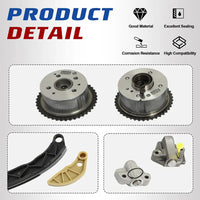 G4KJ 2.4L Theta II Full Rebuild Kit Crankshaft Pistons Timing VVT Kit Hyundai Sonata Kia Sportage