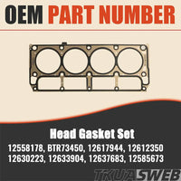 LS Gen III 4.8L 5.3L Full Gasket Bearing Piston Ring Kit Silverado Sierra Yukon