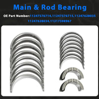N20 2.0 Engine Rebuild Overhaul Kit With Crankshaft Connecting Rods & Pistons Set & Timing Chain Kit fit for BMW N20 N26 125i 320i 328i 428i 528i X1 X3 Z4 F30 F10 F25 E89 2.0T 2009-2018 11217640165
