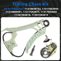 N20 2.0 Engine Rebuild Overhaul Kit With Crankshaft Connecting Rods & Pistons Set & Timing Chain Kit fit for BMW N20 N26 125i 320i 328i 428i 528i X1 X3 Z4 F30 F10 F25 E89 2.0T 2009-2018 11217640165