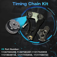 N55B30 3.0 Engine Rebuild Kit with Timing Chain Kit & Piston Kit & Con-Rods | Fits 2011-2018 BMW 335i 535i X5 X3 435i 135i M235i X1 740i Replace#11247624615 11247576714
