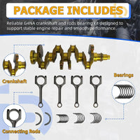 G4NA 2.0L Crankshaft Connecting Rod Bearing Kit OE 623V6-2EH00 Hyundai Tucson Kia Soul Forte