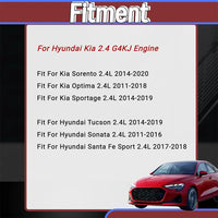G4KJ 2.4L Crankshaft Overhaul Kit Hyundai Sonata Tucson Kia Optima Sorento Sportage