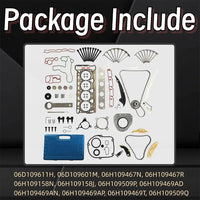Full timing chain + valve + head gasket kit for Audi VW 2.0T TFSI TSI 2008-2015