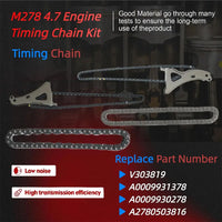 M278 4.7L V8 Turbo Complete Timing Chain Kit for Mercedes-Benz AMG 2012-2018