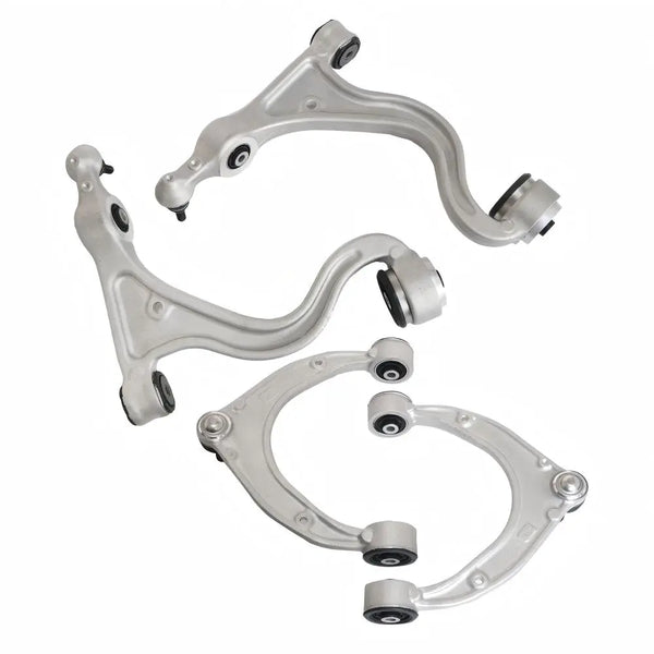 YIDEZU Front Lower Upper Control Arms Kit for Porsche Panamera 970 2014‑2016. 100% brand‑new, factory‑tested direct replacement suspension kit. Solve suspension clunk noise and unstable steering. Please verify OEM part number and vehicle fitment before checkout.