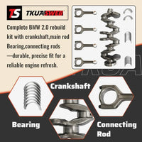 N20 2.0L Crankshaft Connecting Rod Bearing Kit Fit BMW 320i 328i 528i X1 X4 Z4