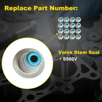 Camshaft Valve Spring Push Rod Kit for GMC Chevrolet 4.8L 5.3L 5.7L 6.0L