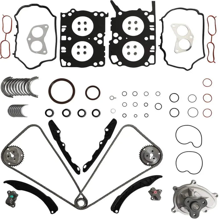 Head Gasket Set Timing Chain Bearing Fit For Subaru BRZ ZC6 Toyota FA20 Scion 2.0L 2012-2021 10105-AC480, 10105-AC690, 10105AB550, SU003-00094, 13321-AA031