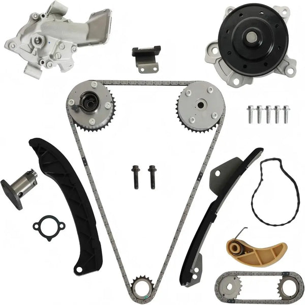 Timing Chain Kit W/VVT Oil/Water Pump for Toyota 08-20 1.8L 130700T010