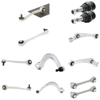 Front Upper Lower Control Arms Suspension Kit for Audi
