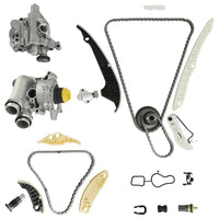 2.0L Timing Chain Kit w/Oil Pump & Water Pump 06H109509D 06H115105AC | Fit For Audi A3 A4 A5 A6 Q3 Q5 TT VW Jetta GTI Passat CC Beetle EOS Ti-guan 2.0L CAEB CCTA 2009-2015 06H121026BP