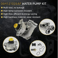 2.0L Timing Chain Kit w/Oil Pump & Water Pump 06H109509D 06H115105AC | Fit For Audi A3 A4 A5 A6 Q3 Q5 TT VW Jetta GTI Passat CC Beetle EOS Ti-guan 2.0L CAEB CCTA 2009-2015 06H121026BP