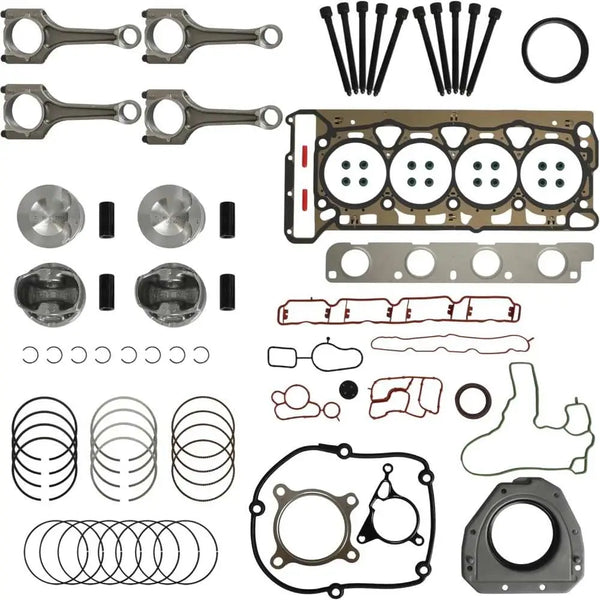 21mm Piston Con-Rods Set Head Gasket Kit Fits for Audi VW 2.0 08-17