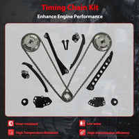 5L1Z6250AA Left Right Camshaft + VVT Sprocket Timing Chain Set Ford 5.4